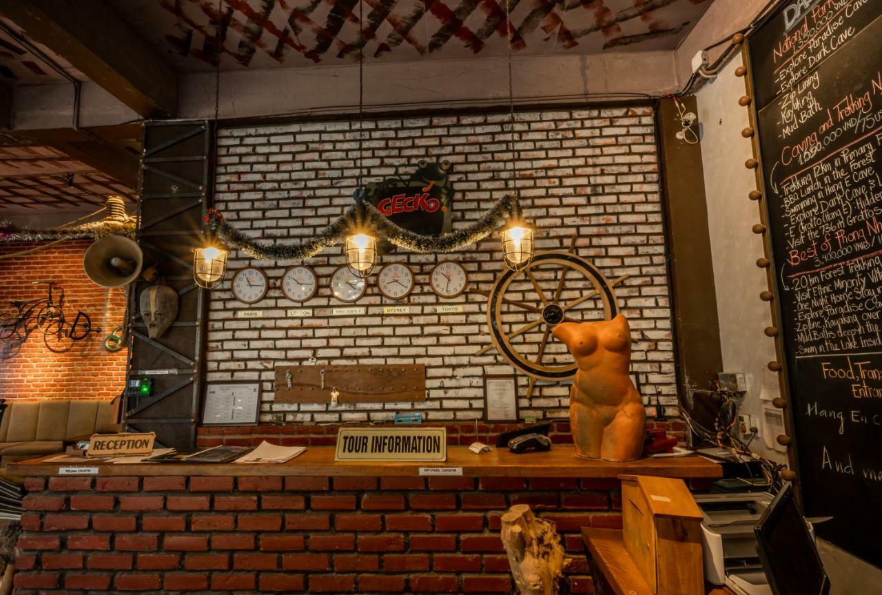 Phong Nha Gecko Hostel Донгхой Экстерьер фото